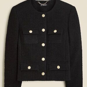 J. Crew Lady Jacket with Gold Buttons